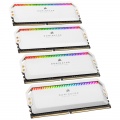 Corsair Dominator Platinum RGB, DDR4-3200, CL16 - 64 GB quad kit, white