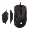 Corsair GLAIVE RGB Gaming Mouse - aluminum, black