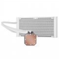 Corsair Icue H100i Elite Capellix White Complete Water Cooling - 240mm, White