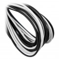 Corsair Premium Pro Sleeved Cable Set - white / black