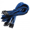 Corsair Premium Sleeved 24-pin ATX cable - blue / black