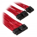 Corsair Premium Sleeved 24-pin ATX cable - red