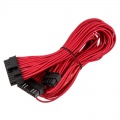 Corsair Premium Sleeved 24-pin ATX cable - red