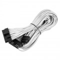 Corsair Premium Sleeved 24-pin ATX cable - white