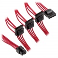 Corsair Premium Sleeved 4-pin Molex cable - red