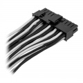 Corsair Premium Sleeved Cable Set - white / black
