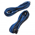 Corsair Premium Sleeved EPS12V ATX12V cable, double pack - blue / black