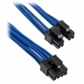 Corsair Premium Sleeved EPS12V ATX12V cable, double pack - blue