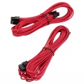 Corsair Premium Sleeved EPS12V ATX12V cable, double pack - red