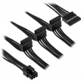 Corsair Premium Sleeved SATA Cable - black