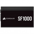 Corsair SF Series SF1000 SFX power supply, 80 PLUS Platinum, ATX 3.1 / PCIe 5.1 - 1,000 Watt, black