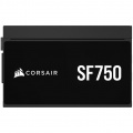 Corsair SF Series SF750 SFX power supply, 80 PLUS Platinum, ATX 3.1 / PCIe 5.1 - 750 Watt, black