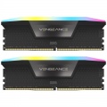 Corsair Vengeance RGB, DDR5-5200, CL40, XMP 3.0 - 64GB Dual Kit, Black