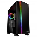 Antec New Gaming NX500 Midi Tower, RGB, Tempered Glass - Black