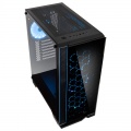 Antec New Gaming NX600 Midi Tower, RGB, Tempered Glass - Black