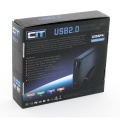 CiT 3.5inch USB 2.0 SATA + IDE HDD Enclosure U35SPA