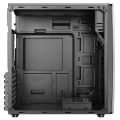 CiT Discovery Gaming Case Single Led Front and 1 x 33 LED Rear Perspex Window