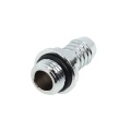 Alphacool 10mm (3/8inch) barbed fitting G1/4 Fatboy - Chrome