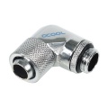 Alphacool 13/10 Compression Fitting 90degree Rotary G1/4 - Chrome