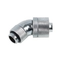 Alphacool 16/10 Compression Fitting 45degree Rotary G1/4 - Chrome
