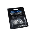 Alphacool 16/10 Compression Fitting 90degree Rotary G1/4 - Chrome