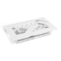 Alphacool Apex Distroplate for Dark Base Pro 901 with Apex D5 Pump - White