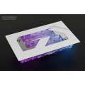 Alphacool Apex Distroplate for Dark Base Pro 901 with Apex D5 Pump - White