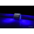 Alphacool Aurora HardTube LED ring 13mm chrome - blue
