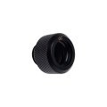 Alphacool Eiszapfen 13mm HardTube Compression Fitting G1/4 for rigid tubes - knurled - Deep Black