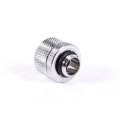 Alphacool Eiszapfen 14mm HardTube compression fitting G1/4 - knurled - chrome