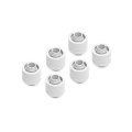 Alphacool Eiszapfen 16/10mm compression fitting G1/4 - white sixpack