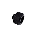 Alphacool Eiszapfen 16mm HardTube Compression Fitting G1/4 for rigid tubes - knurled - Deep Black