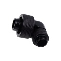 Alphacool Eiszapfen 19/13mm Compression Fitting 90degree Rotary G1/4 - Deep Black