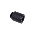 Alphacool Eiszapfen extension 20mm G1/4 Male to G1/4 Female - Deep Black
