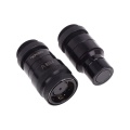 Alphacool Eiszapfen HF Quick Release Connector kit G3/8 Male to G1/4 and Bulkhead - Deep Black