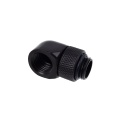 Alphacool Eiszapfen L-connector Rotary G1/4 Male to G1/4 Female - Deep Black