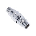 Alphacool Eiszapfen Quick Release Connector kit with double Bulkhead G1/4 Male - Chrome