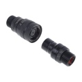 Alphacool Eiszapfen Quick Release Connector kit with double Bulkhead G1/4 Male - Deep Black