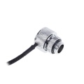Alphacool Eiszapfen temperature sensor G1/4 IG/IG with AG adapter - chrome