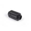 Alphacool ES D-Plug 25.5mm G1/4 AG to G1/4 AG - Deep Black