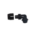 Alphacool HF compression fitting TPV Metall - 90- rotatable 12,7/7,6mm - Black