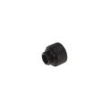 Alphacool HT 12mm HardTube Compression Fitting G1/4 for rigid tubes - knurled - Deep Black