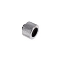 Alphacool HT 16mm HardTube Compression Fitting G1/4 for rigid tubes - knurled - Chrome Six Pack