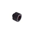 Alphacool HT 16mm HardTube compression fitting G1/4 - knurled - deep black sixpack