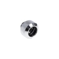 Alphacool Eiszapfen 13mm HardTube Compression Fitting G1/4 for rigid tubes - knurled - Chrome Six Pack