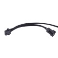 Alphacool RGB 4pol LED adapter cable for Mainboards 50cm - black