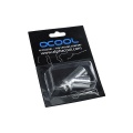 Alphacool Y-connector 45degree - G1/4 Rotary - 2x Female 1x Male - Chrome