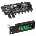 Lampon TC20 Sync Edition PWM Fan Control and RGB Controller - PCI, Black