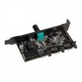 Lamptron CFP30 Fan and RGB LED Controller for PCI Slot - Black