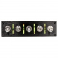 Lamptron Hummer, Military Style Switch Panel - black